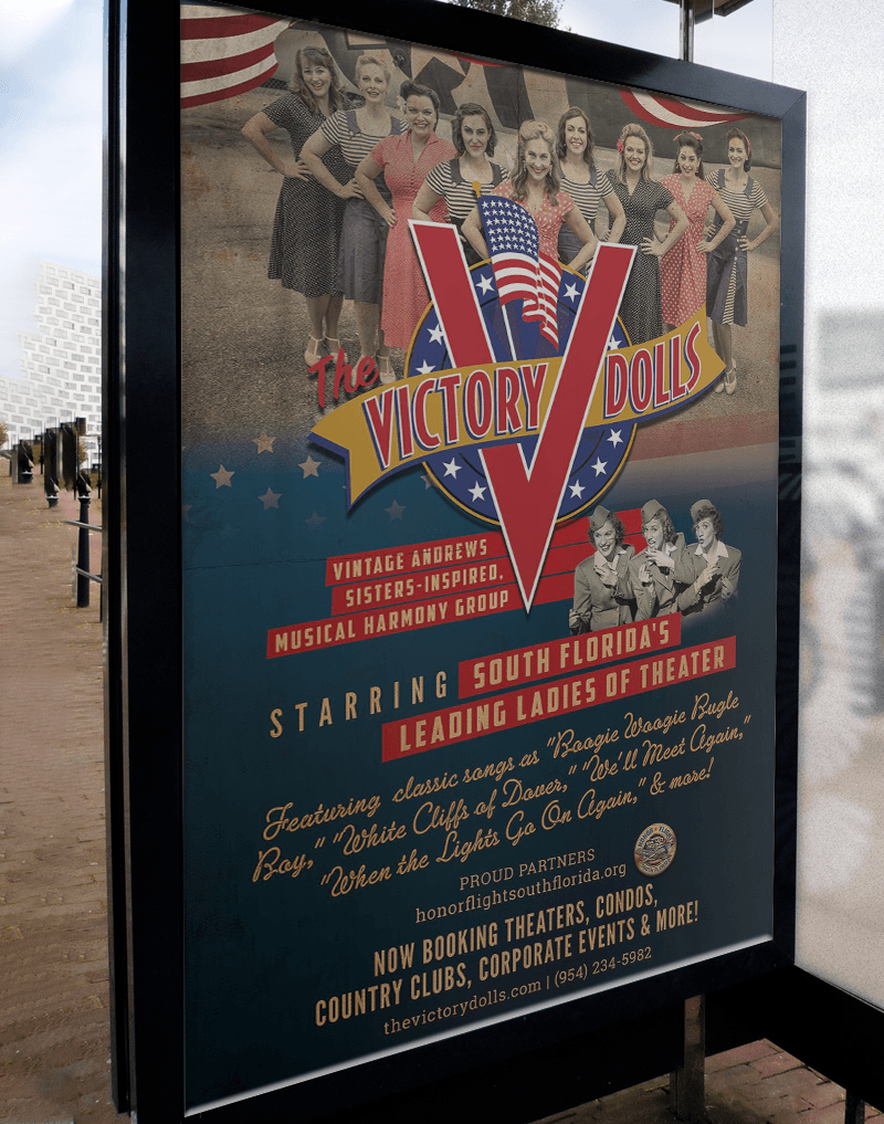 Victory Dolls 'Booking' Poster