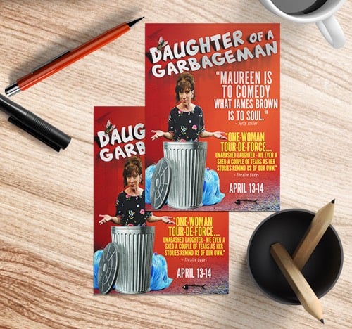 Daughter of A Garbageman Promo Card
